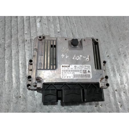 KOMPUTER, STEROWNIK PEUGEOT 207 1.4 1.4 VTi 2007 9664738780  9663193580 0261S04008  1 