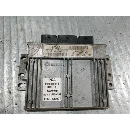 KOMPUTER, STEROWNIK CITROEN C3 1.4 8V 2002 182 000 9649220980  964222380 1 