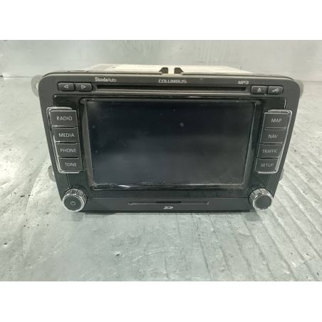 RADIO CD NAVI SKODA SUPER B II 2.0 TDI 2011 3T0035680A A2C53388480 1 