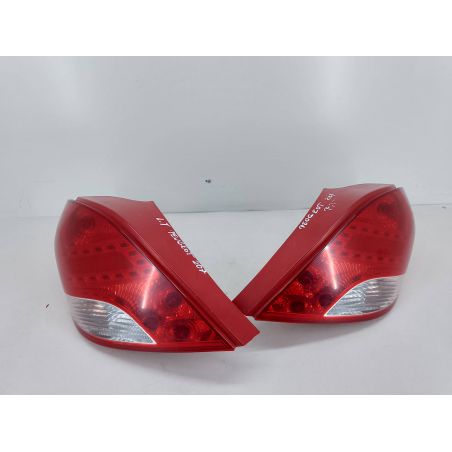 LAMPY TYŁ KOMPLET PEUGEOT 207 1.4 HDI 1.4 HDI 2011 159 523 9686566080  9686565980   1 