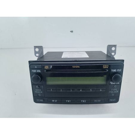 RADIO TOYOTA YARIS II ( 06-11 ) 1.5 16V 2008 86120-52A20 123000-18500101 1 