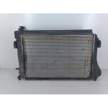 ZESTAW CHŁODNIC WODA INTERCOOLER WENTYLATOR VW PASSAT B6 1.9 TDI 2007 1K0121207T 13-55D 300 198 1K0145803J  1K0121251AK 1 