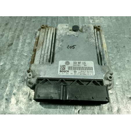 KOMPUTER, STEROWNIK VW PASSAT B6 2.0 TFSI 2007 3C0907115 0261S02105 1 