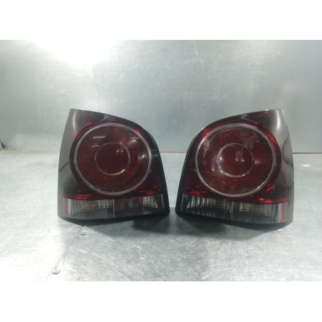 LAMPY TYŁ KOMPLET VW POLO 9N LIFT 1.2 6V 2005 6Q6945257F   6Q6945258F 1 