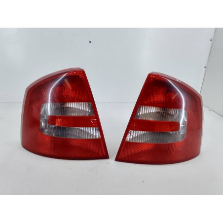 LAMPY TYŁ KOMPLET SKODA OCTAVIA II 1.9 TDI 105KM 1.9 TDI 2005 416 349 1Z5945096A  1Z5945095A 1 