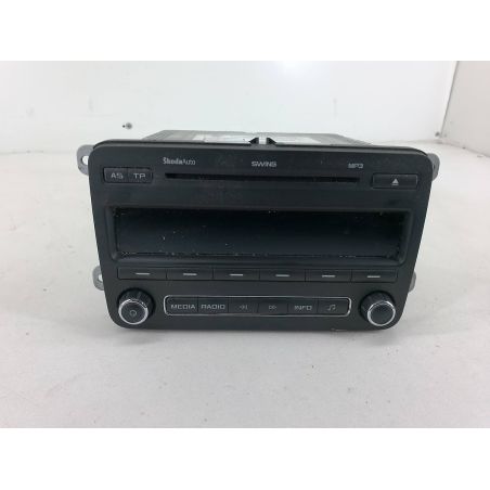 RADIO Z MP3 SKODA FABIA II 1.6 TDI 90KM 1.6 TDI 2011 392 301 5J0035161D 28287453 1 