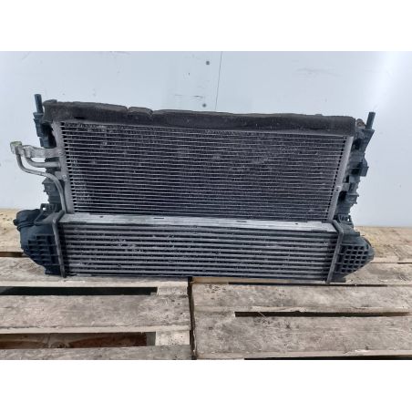 ZESTAW CHŁODNIC WODA KLIMA INTELCOOLER WENTYLATOR FORD FOCUS II FL 1.8 TDCI 2009 278 489 3M5H-8C607-RJ  3M5H-8005-TL 1 